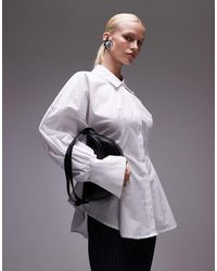 ASOS - – tailliertes hemd aus popeline - Lyst
