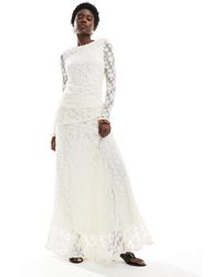 Threadbare - – spitzen-maxirock - Lyst