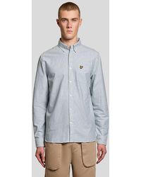 Lyle & Scott - Stripe Oxford Shirt - Lyst