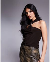 ASOS - – figurbetontes neckholder-oberteil - Lyst