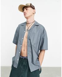 Collusion - Boxy Revere Short Sleeve Shirt - Lyst