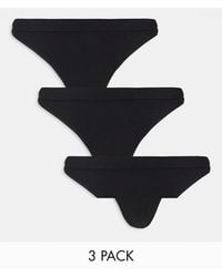 Weekday - Cat Seamless 3-Pack Thong - Lyst