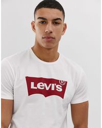 levis white t shirt men