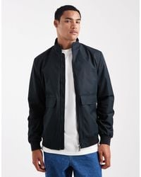 Threadbare - Showerproof Bomber Jacket With Front Pockets - Lyst