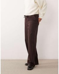 New Look - Pull On Chambray Wide Leg Jeans - Lyst