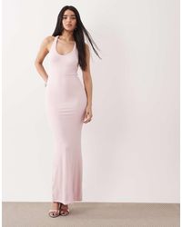 Oh Polly - Scoop Neck Jersey Maxi Dress - Lyst