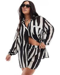 In The Style Plus - Beach Shirt - Lyst