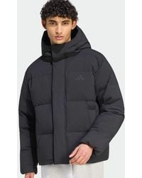 adidas Originals - Helionic Down Puffer Hooded Jacket - Lyst