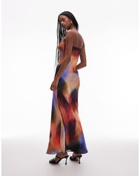 slim fit dress slacks Megan Metallic Rainbow Dress L / Multicolor
