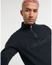 timberland half zip jumper