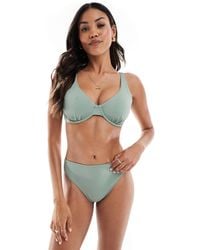 Hollister - Curvy High Waist Cheeky Bottom Co-ord - Lyst