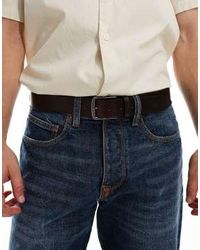 Calvin Klein - Classic Flat Leather Belt - Lyst