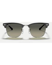 Ray-Ban - Clubmaster Sunglasses With Lens - Lyst
