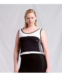 adidas - Top Con Escote Palabra De Honor De Originals X Asos - Lyst