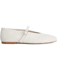 Dune - Wide Fit Wf Headliner Ballet Pumps - Lyst