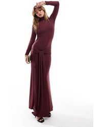 Bardot - Tie Front Maxi Dress - Lyst