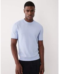 Mango - Performance Fine Knit T-shirt - Lyst