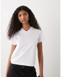 Collusion - Short Sleeve V-neck Tshirt - Lyst