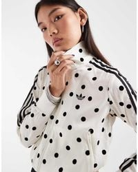 adidas Originals - Firebird Satin Track Top - Lyst
