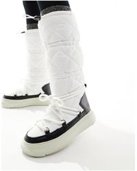 Pajar - High Leg Quilted Snow Boots - Lyst