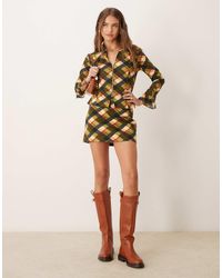 Glamorous - Low Rise Mini Skirt - Lyst