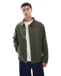 Jack & Jones - Harrington Jacket With Cord Collar - Lyst