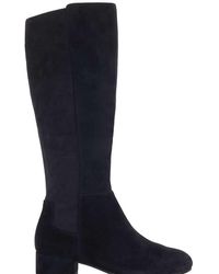 Dune - Wide Fit Tayla Suede Boots - Lyst
