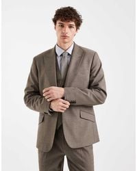 ASOS - Skinny Wool Look Suit Jacket - Lyst