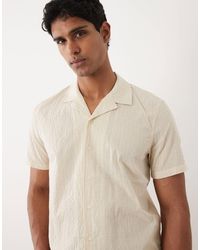 Blend - – leichtes, kubanisches regular-fit-hemd aus seersucker - Lyst