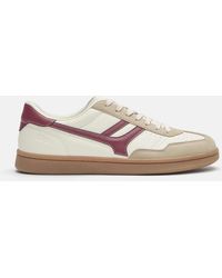 Pull&Bear - Baskets rétro - écru - Lyst