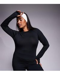 4505 - Curve Icon Active Quick Dry Slim Fit Long Sleeve Top - Lyst
