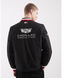 Tommy Hilfiger - X Cadillac F1 Replica Varsity Jacket - Lyst