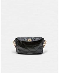Stradivarius - Quilted Chain Shoulder Bag - Lyst