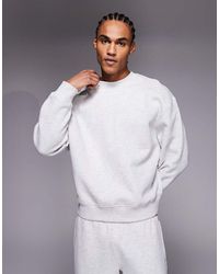 4505 - Icon Rest Day Heavyweight 440gsm Cotton Oversized Boxy Sweatshirt - Lyst
