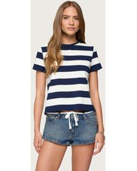 Edikted - Valetta Oversized Striped T Shirt - Lyst