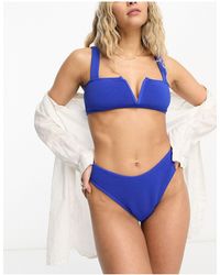 4th & Reckless - Amoura V Cut Out Bikini Top - Lyst