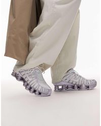 Nike - Zapatillas De Deporte Blancas Y Lilas Shox Tl De - Lyst