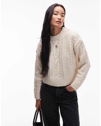 Levi's - Ines Cable Knit Jumper - Lyst