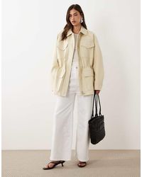 Mango - Getailleerde Parka - Lyst