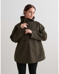 Aim'n - Anorak Caqui Extragrande Impermeable De - Lyst
