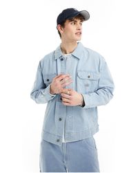 Dickies - Madison - giacca di jeans azzurro vintage - Lyst