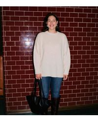Vero Moda - Soft O-neck Oversized Jumper - Lyst