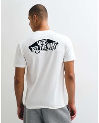 Vans - T-Shirt Bianca Con Stampa Sul Retro Double Standard - Lyst