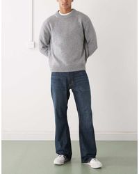 Weekday - Vaqueros Azul Oscuro De Corte Bootcut Holgado Y Acampanado Mercury De - Lyst