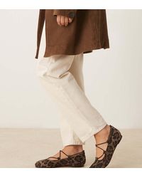 ASOS - Wide Fit Lagos Elasticated Ballets - Lyst