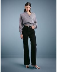 Levi's - Ribcage bells - jean évasé à taille haute - délavé - Lyst