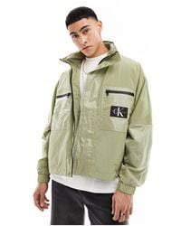 Calvin Klein - Relaxed Utility Track Jacket - Lyst