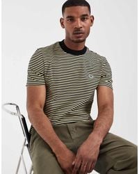 Fred Perry - Heavyweight Stripe T-shirt - Lyst