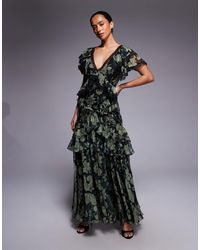 slim fit dress slacks Sailboat Soiree Maxi in Kelly Green Curves  Impressions Online Boutique