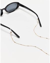 ASOS - Cadena Para Gafas De Sol Dorada Con Detalle De Eslabones Alargados De - Lyst